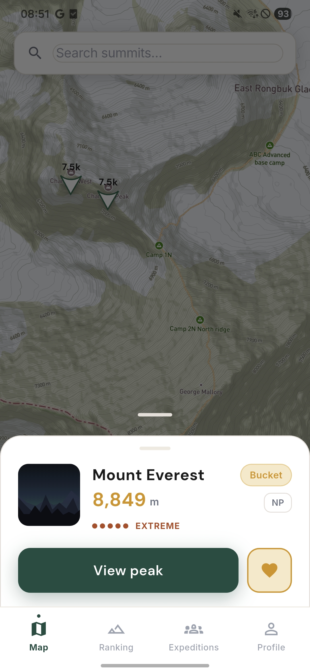 PeakQuest Screenshot 2